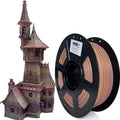 PLA 3D Printer Filament 1.75mm, Wood Stone Rock Sculpt, Net Weight 1kg...