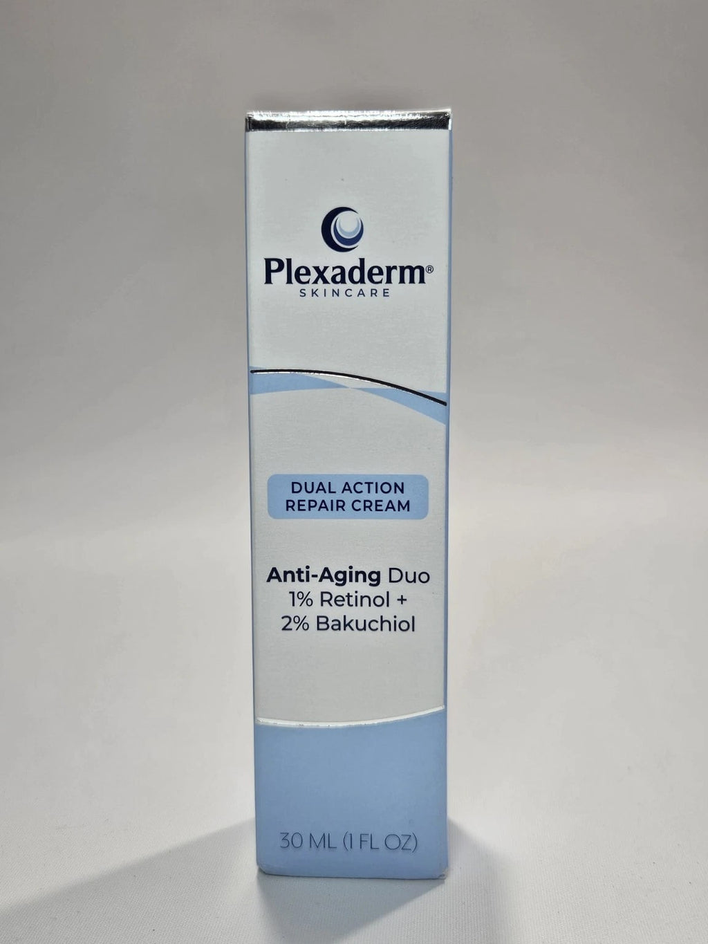 Plexaderm Skincare Dual Action Repair Cream Anti-Aging Duo - 1% Retinol + 2% Bakuchiol