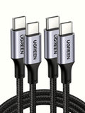 UGREEN USB C to USB C Cable 100W 2-Pack Fast Charging