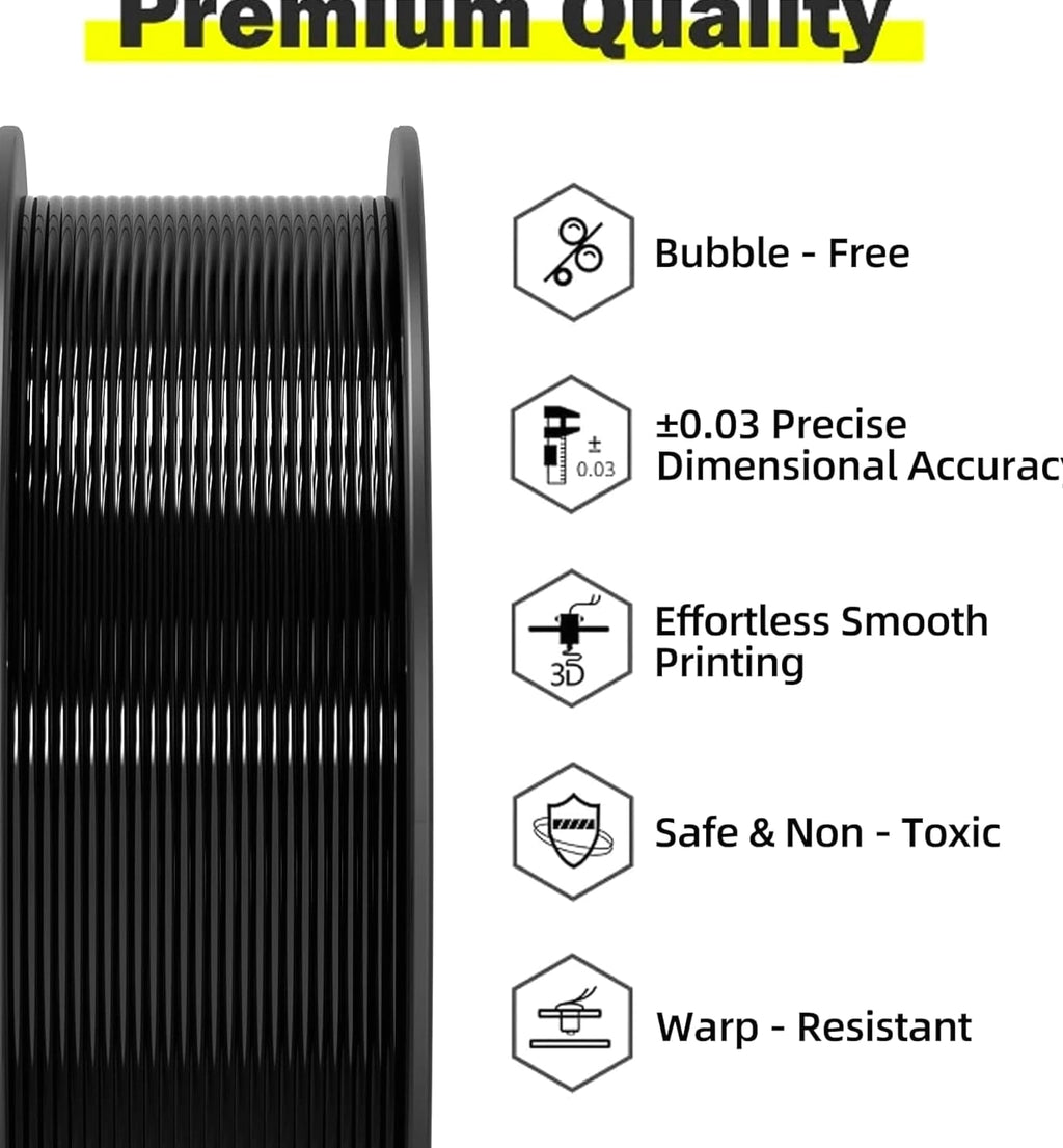 Flexible 3D Printer Filament with High Elasticity TPU