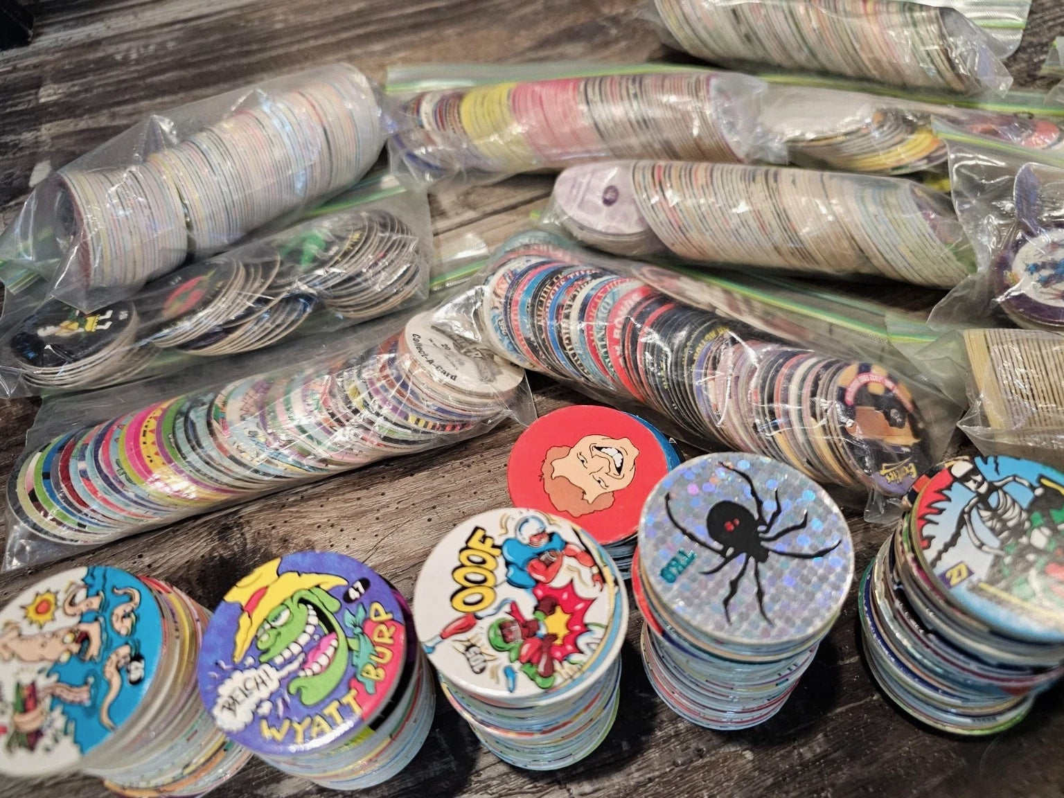 Lot of 50 Vintage Pogs