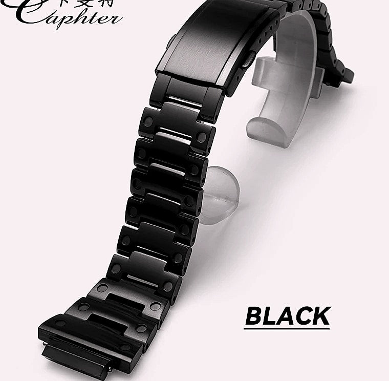Caphter GM-2100 Metal Watchband Stainless Steel Bracelet