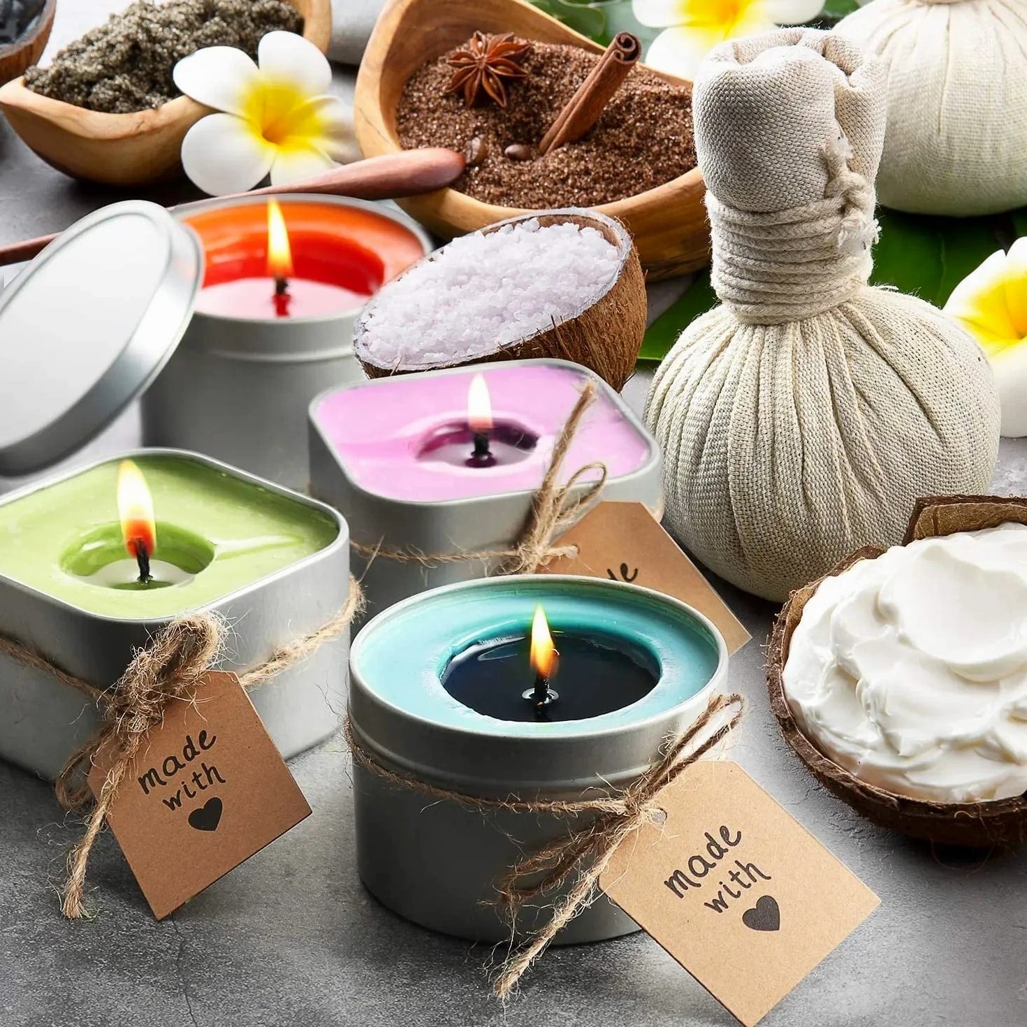 Natural Soy Wax 250g Candle Making DIY Smokeless Wax Pellets