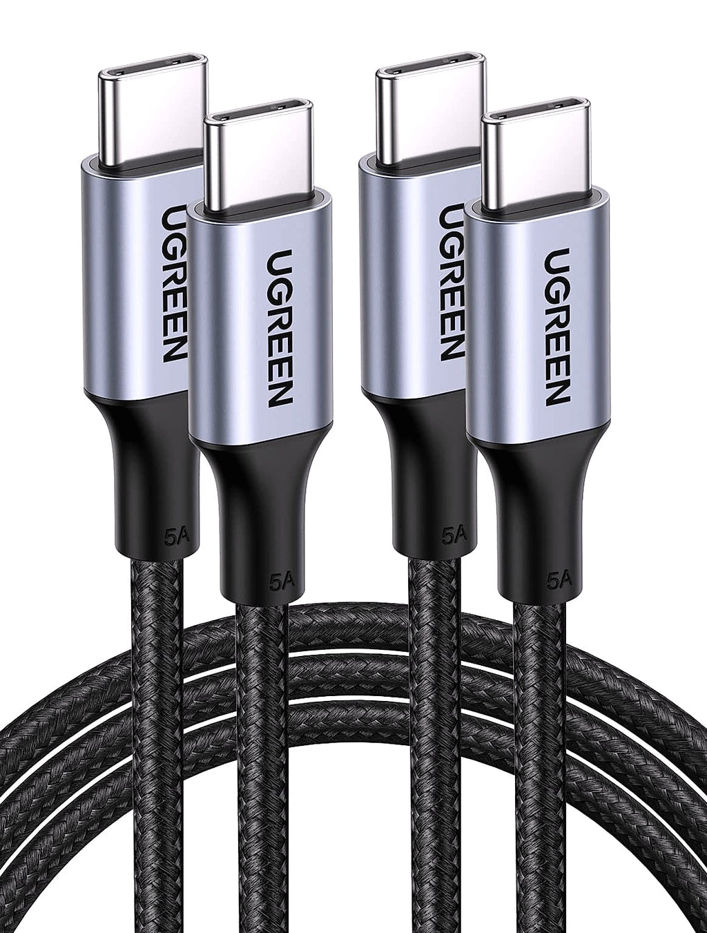 UGREEN USB C to USB C Cable 100W 2-Pack Fast Charging