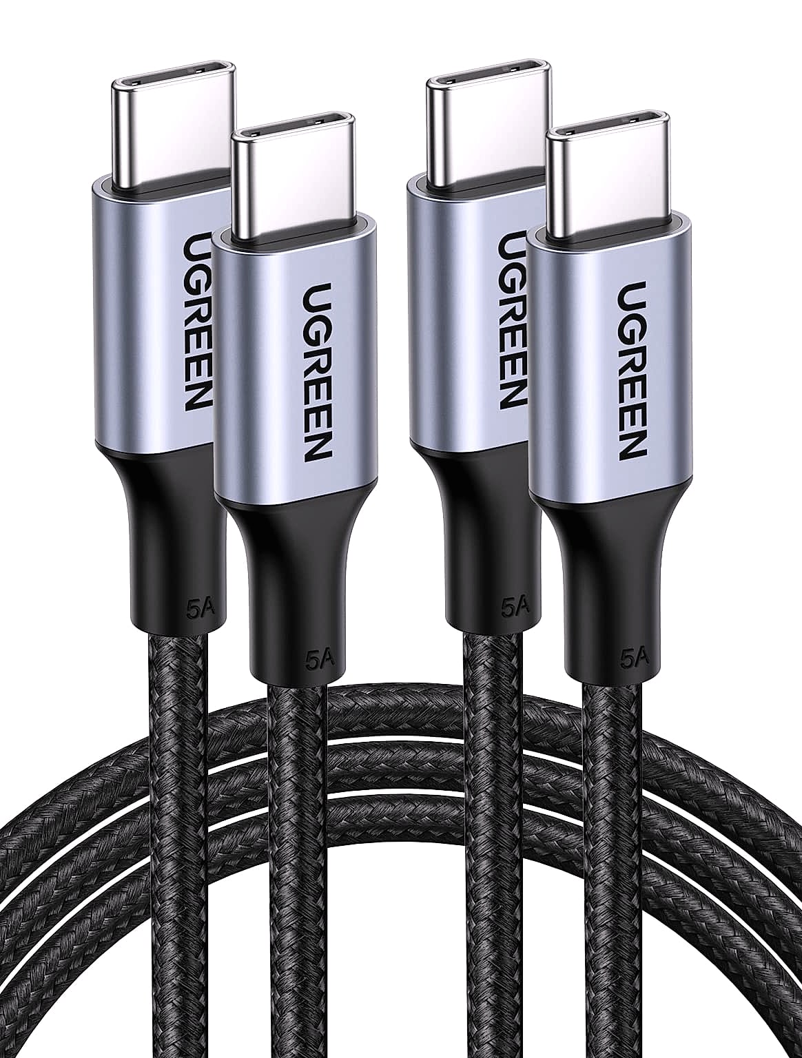 UGREEN USB C to USB C Cable 100W 2-Pack Fast Charging