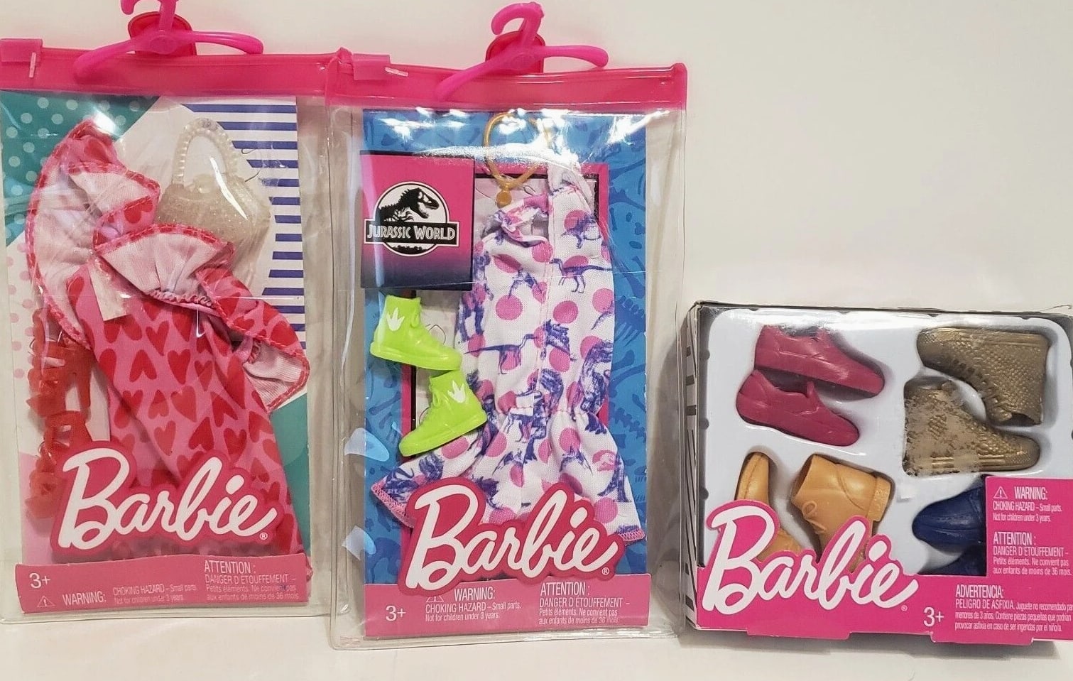 Barbie & ken Fashions Pack clothes or accessories "Sold in sets" "You Pick" NEW