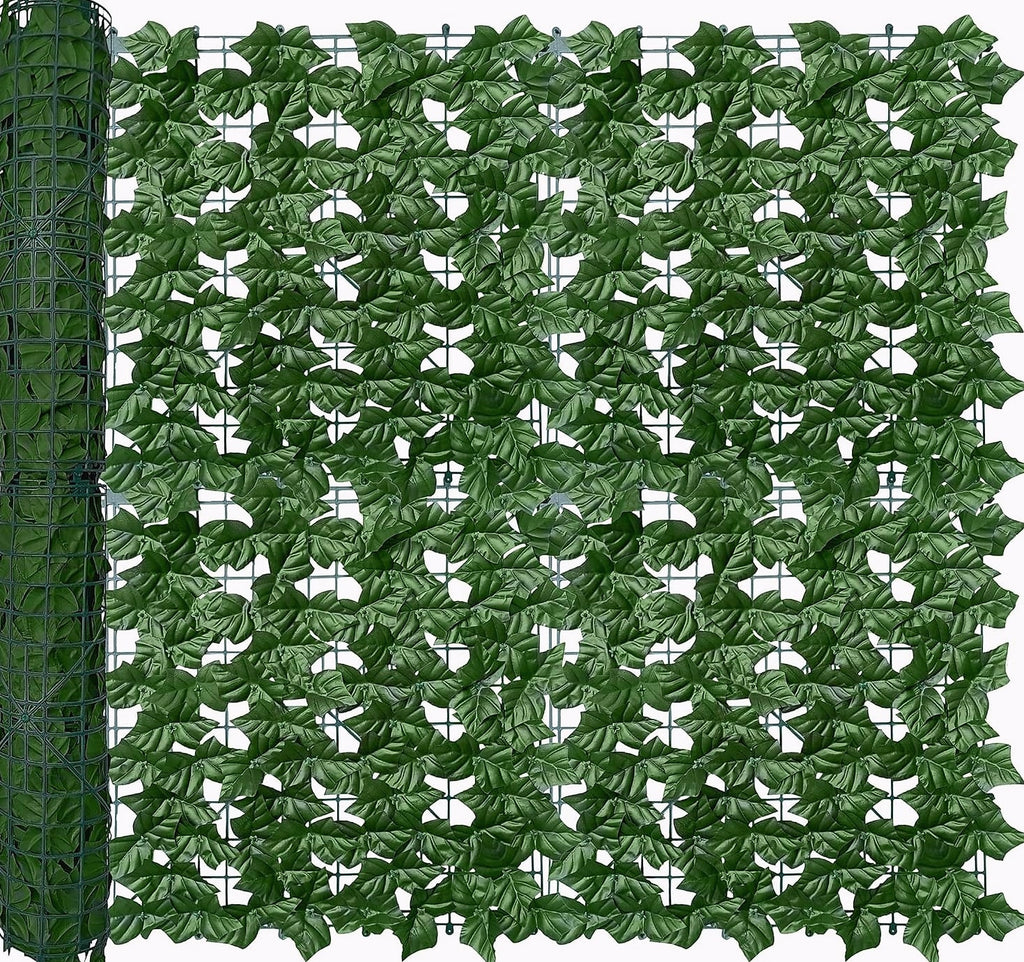 ODTORY 40x120 in Artificial Ivy Privacy Fence Screen with UV Protection