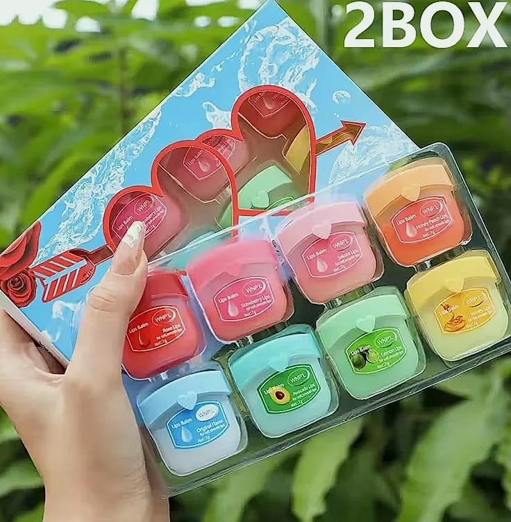 Fruit Series Lip Balm Set, 4/6/8 Pack Moisturizing Lip Care