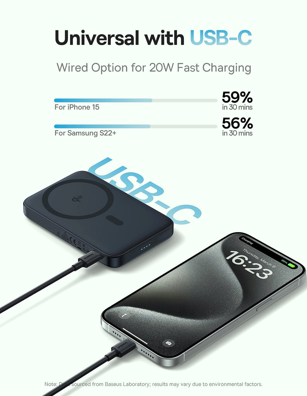Baseus PicoGo 5000mAh Qi2 Magnetic Wireless Power Bank
