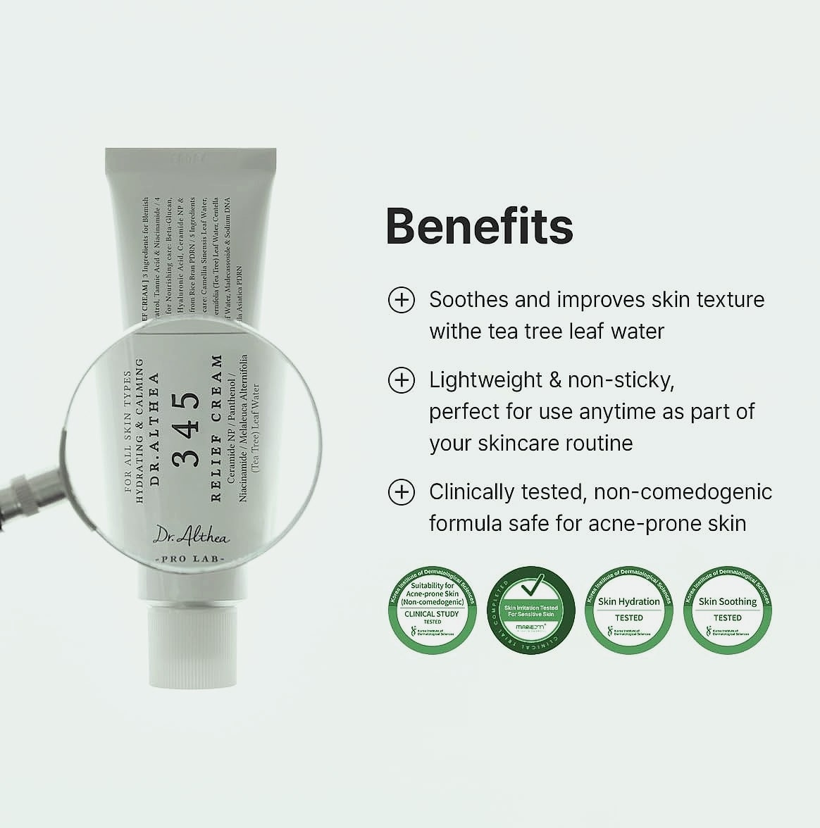 Dr.Althea 345 Relief Cream - Soothing Daily Moisturizer