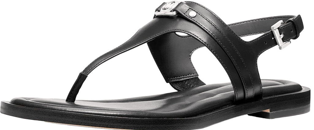 Michael Kors Mandy Leather Thong Sandals