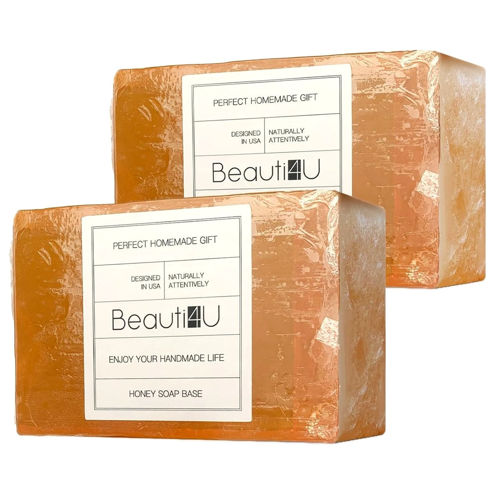 2LB Honey Soap Base - Soap Making Supplies - Melt and Pour Soap Base