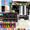 Complete Candle Making Kit with Wax Melter, Candle Making Supplies, DIY Arts & Crafts Kit