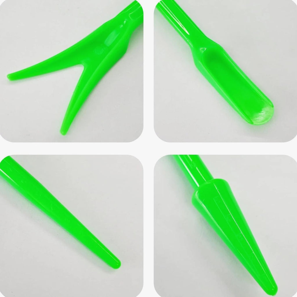 6PCS Mini Garden Hand Succulent Transplanting Tools Set, Plastic Seedling Dibber