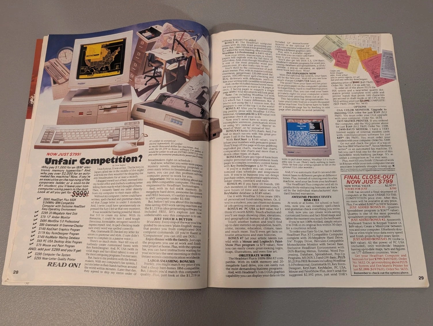 DAK Summer 1990 Catalog - Vtg 90s Ads Early 1990s Computer Electronics Gadgets