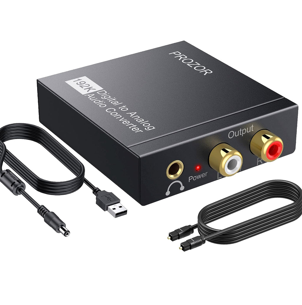 PROZOR 192KHz Digital to Analog Audio Converter DAC