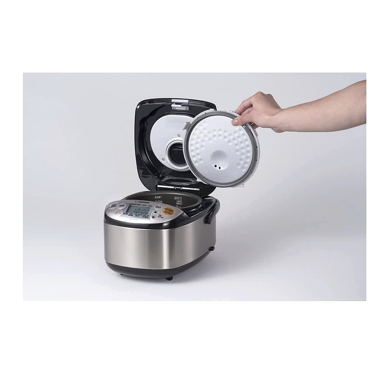 Zojirushi Micom 3-Cup Rice Cooker with Steel-Cut Oatmeal Setting