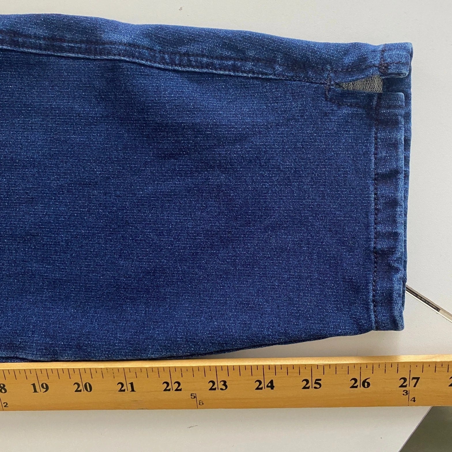 Quacker Factory DreamJeannes Pull-On Leggings w/ Pockets Jeggings XL Jeans