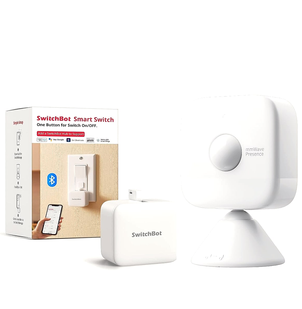 SwitchBot mmWave Radar Motion Sensor with Presence Detection