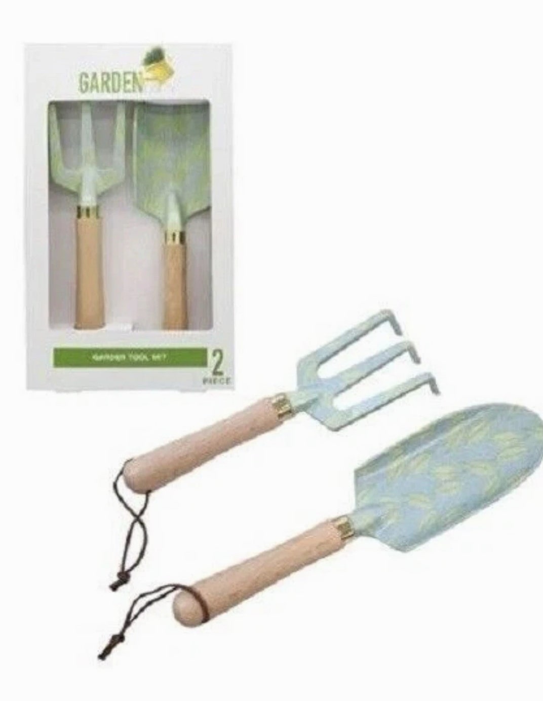 Garden Party Garden Tool Set 2 Piece Leaf Tools Kit Home Tool Sets Equipment