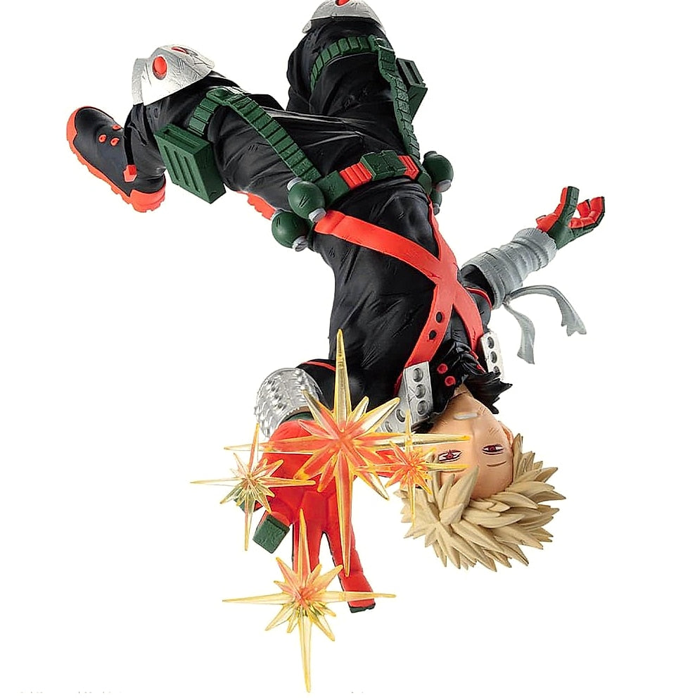 YLQANONG MHA Bakugo Anime Figure 17cm Collectible Statue