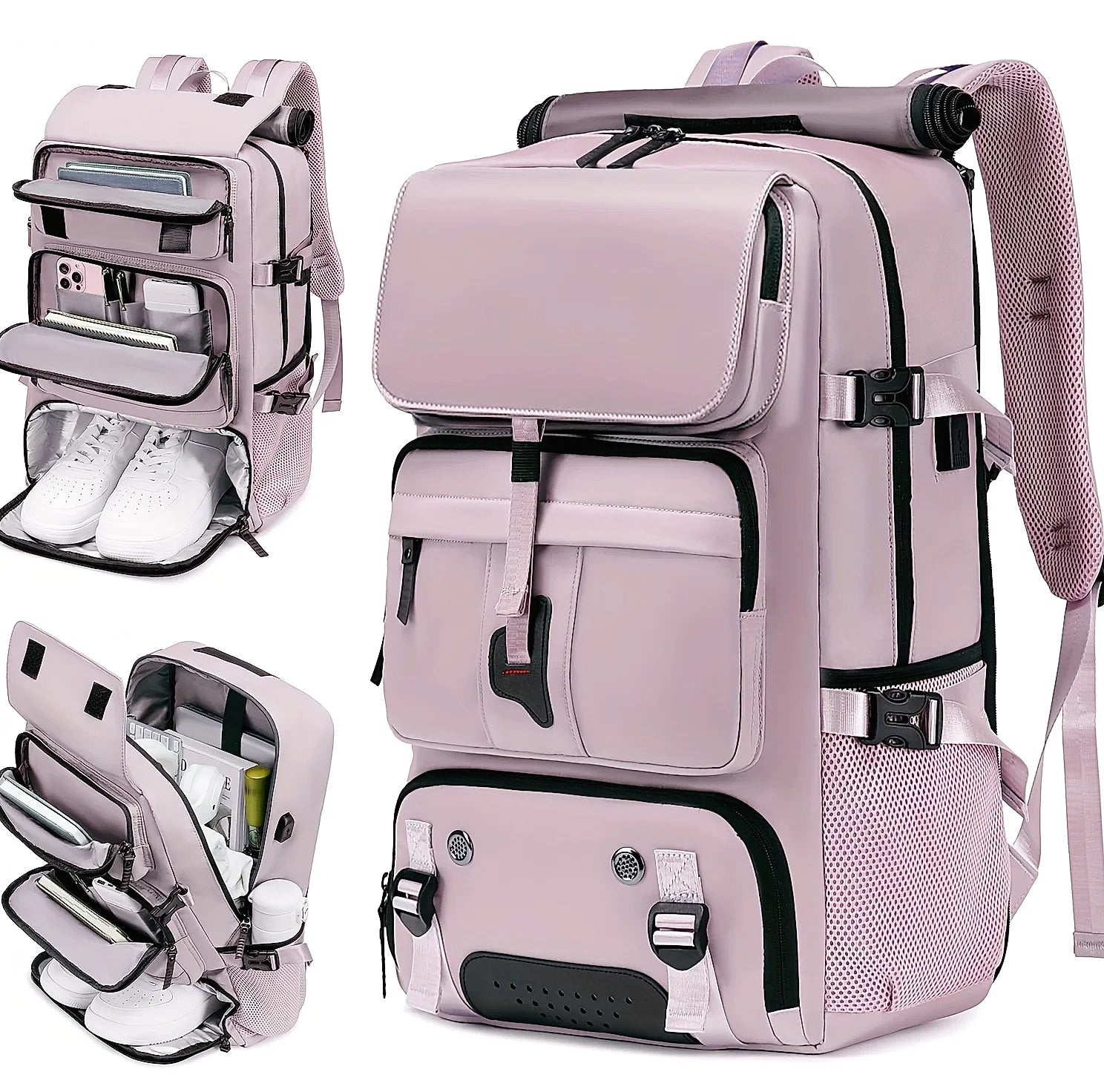 Large Capacity Laptop Backpack with Travel Organizer
