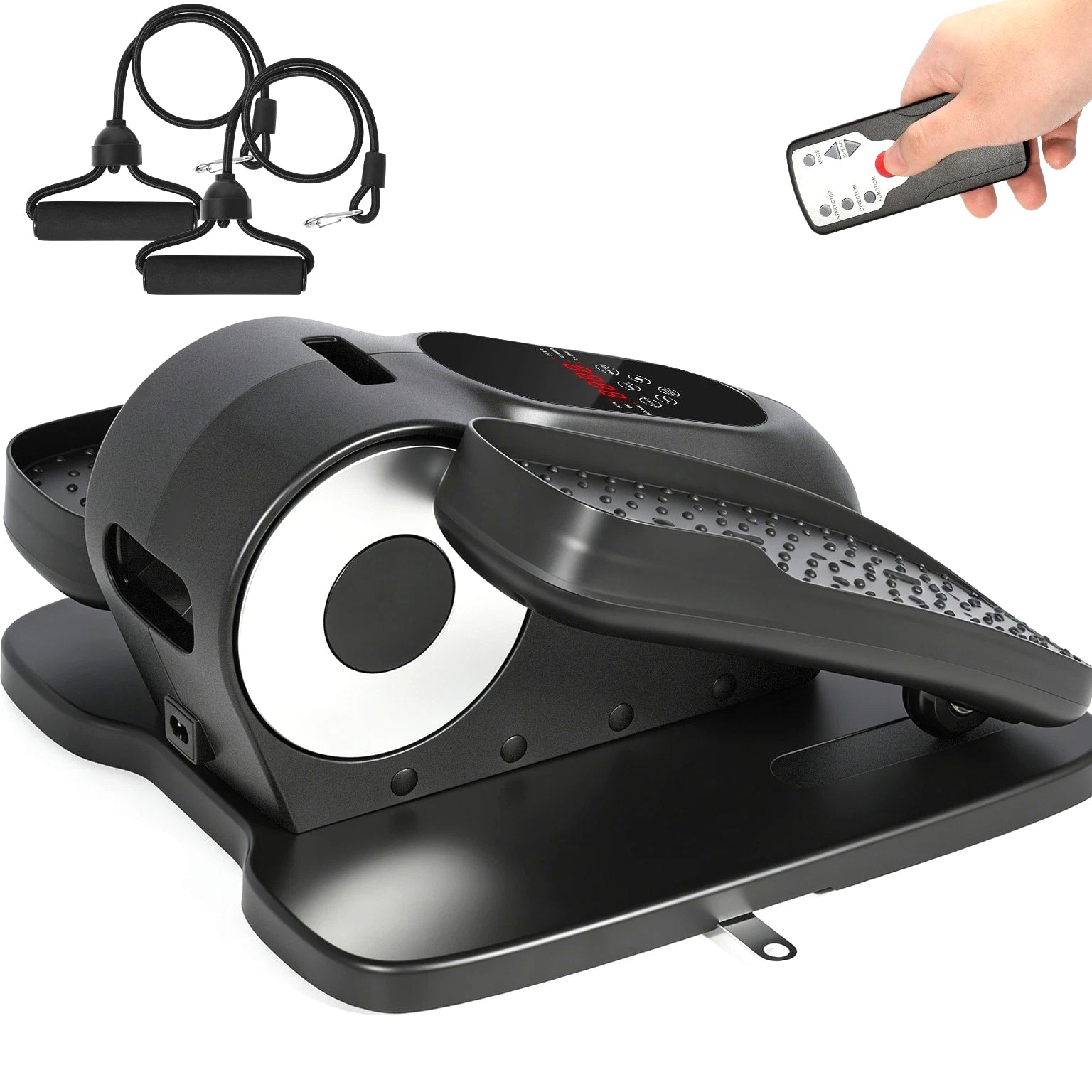 Himly DT01 Under-Desk Elliptical,Seated Exerciser w/ Remote,12-Speed for Seniors