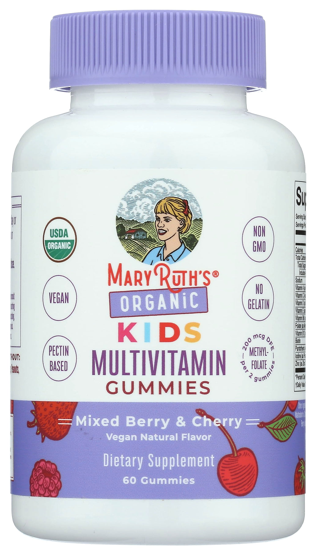 MaryRuth's Kids Multivitamin Gummies, 60 Count, Ages 4+