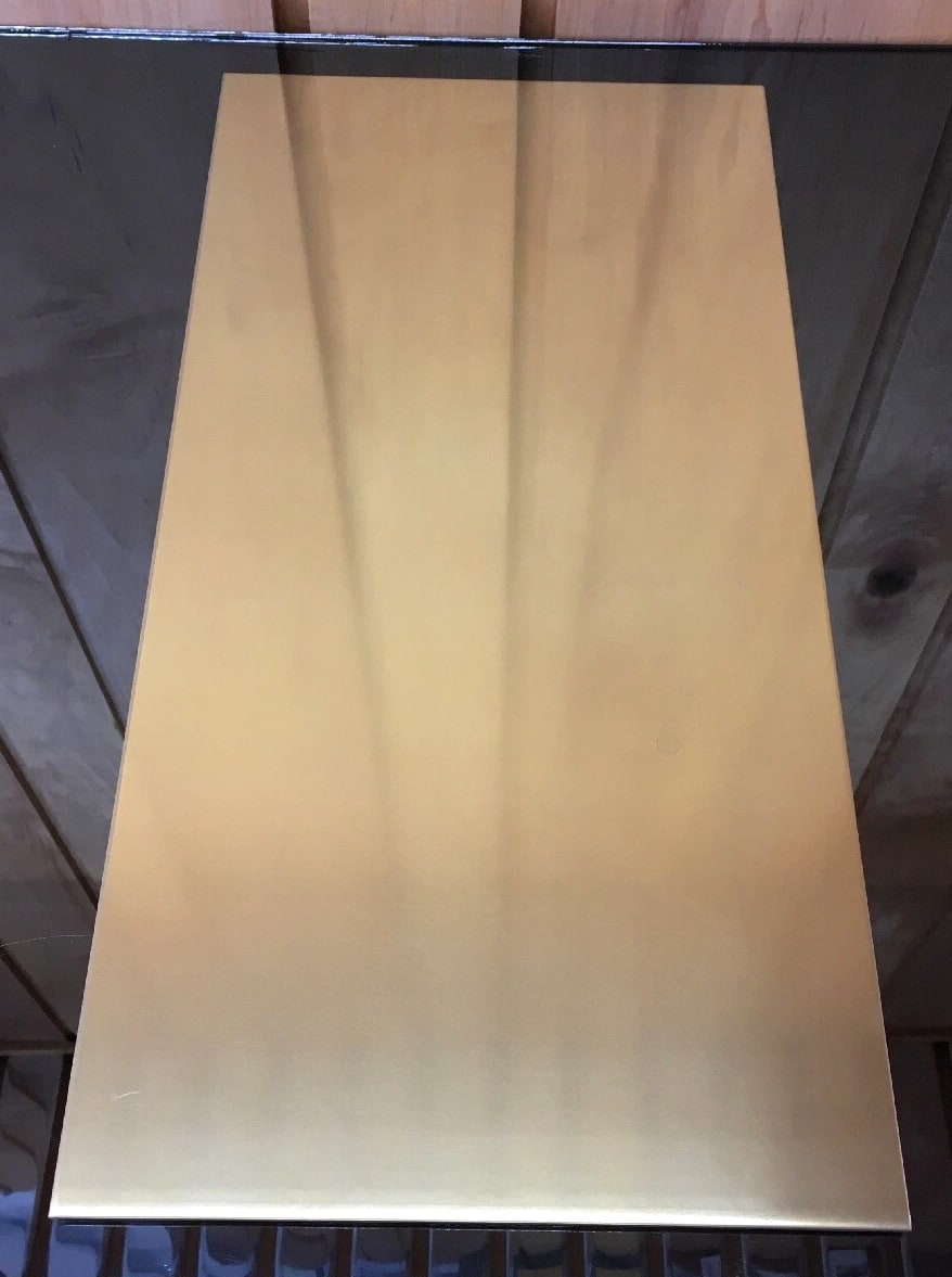 1/8" Brass Sheet Plate NEW 10"X20" .125 Thick 260 Alloy *Custom Sizes Available*