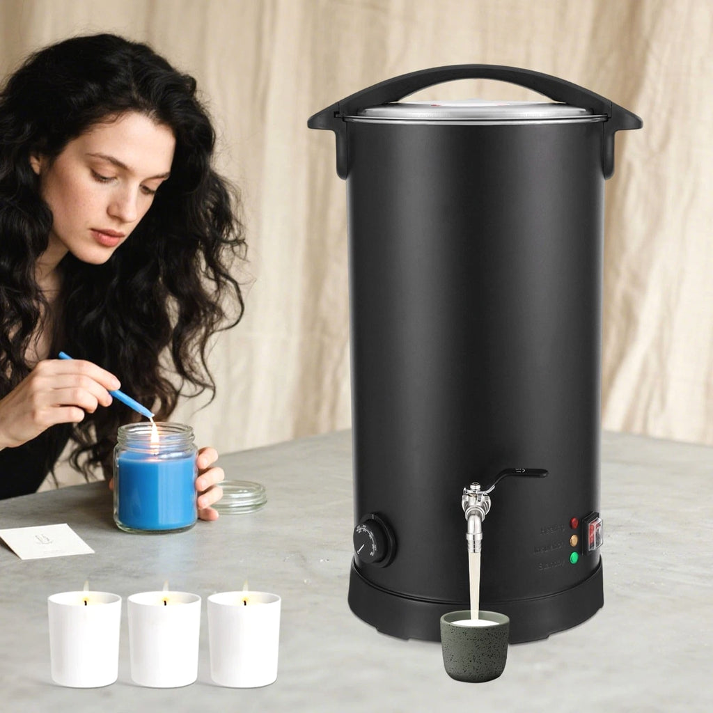 Wax Melter Kits 15L Melting Pot Machine Sets for Candle Making/Home DIY/Beauty