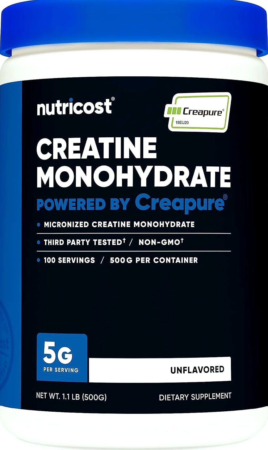 Nutricost Creapure Creatine Monohydrate 500g Powder