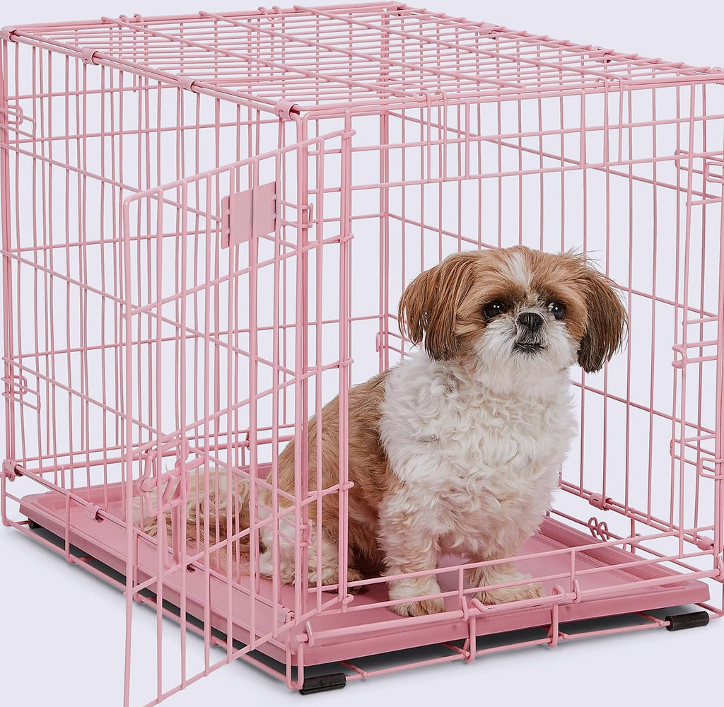MidWest Homes for Pets 24-Inch Pink iCrate for Small Dogs