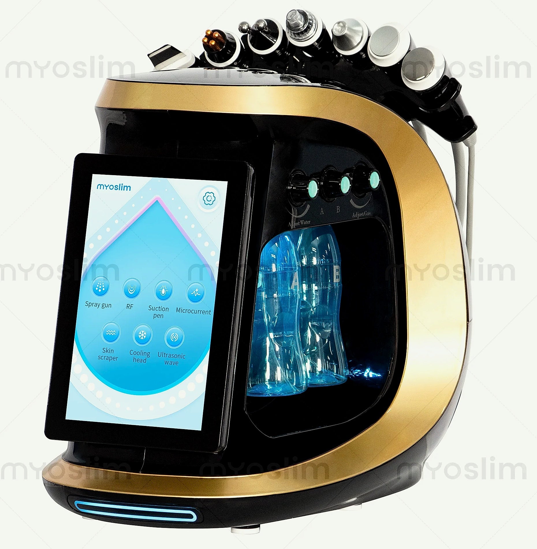 Myoslim 7-in-1 Hydra Dermabrasion Machine Aqua Peeling