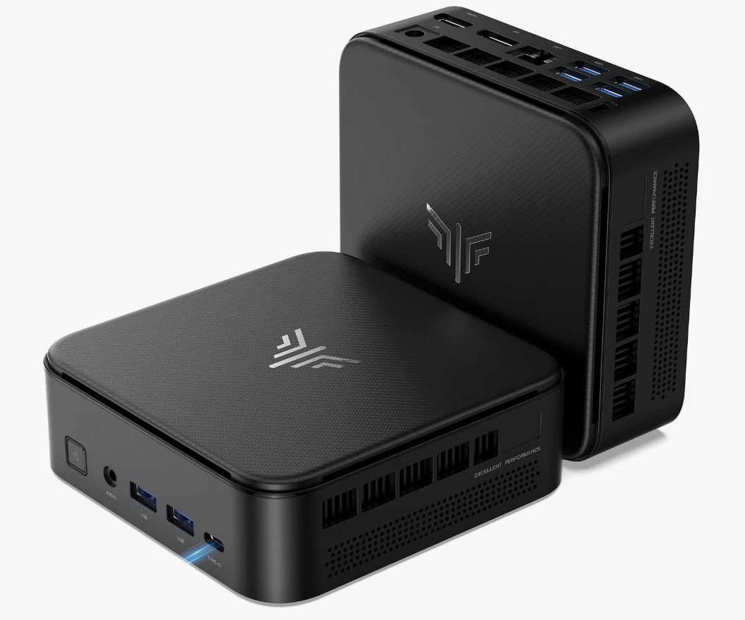 NiPoGi E3B Mini PC AMD Ryzen 5 7430U 32GB DDR4 512GB SSD Windows 11 Pro
