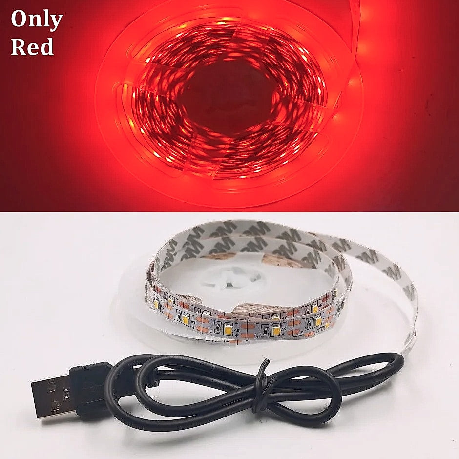 WIXOLighting 5M USB LED Strip Light 5V 3528 SMD
