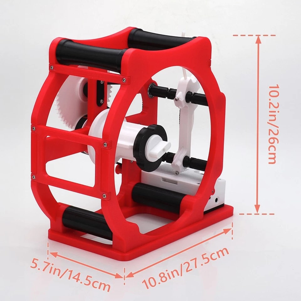 3D Industrial Filament Respooler, Electric 3D Printer Winder Machine 1KG Capacity
