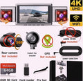 MUÜBAER G58-1 4K Dash Cam 4-Channel with GPS