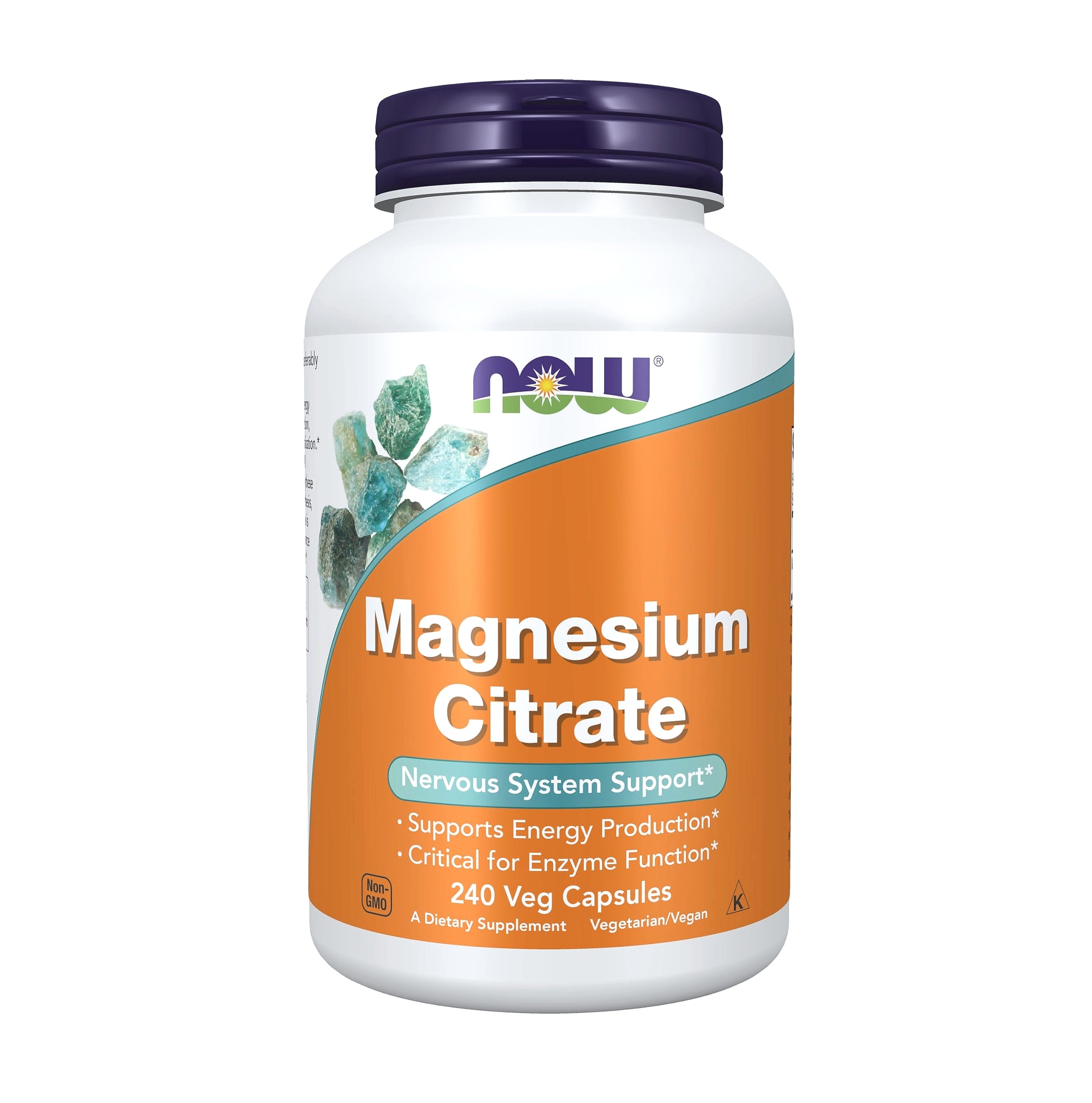NOW Foods Magnesium Citrate with Glycinate and Malate, 180 Softgels