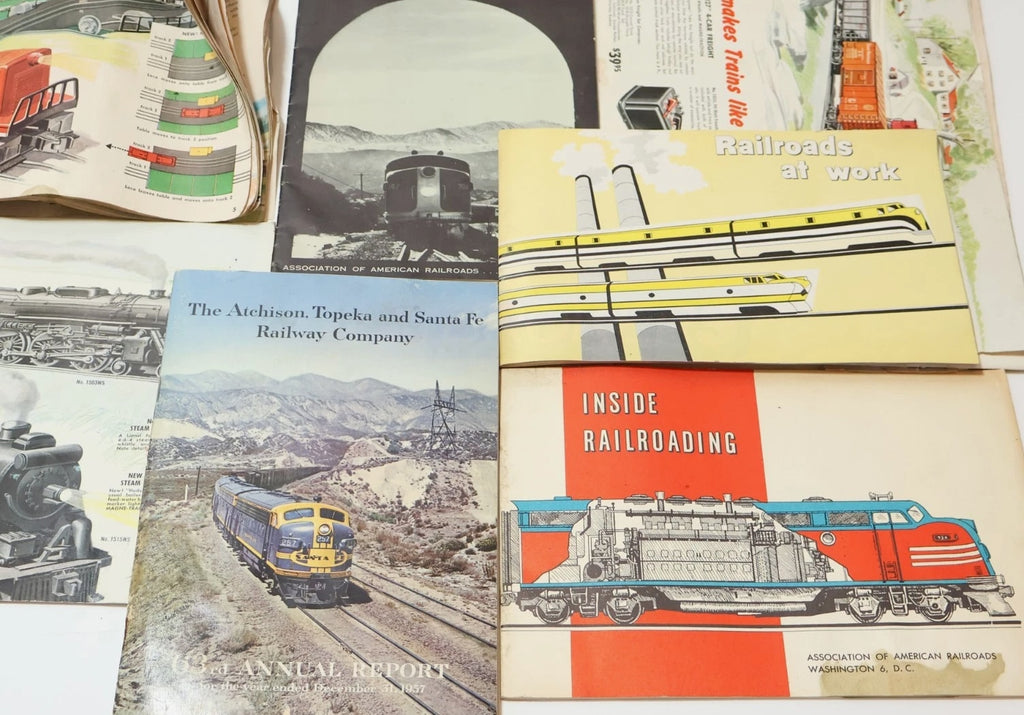 HUGE Lot of Misc. Manuals and Catalogs - Trains and Model Trains