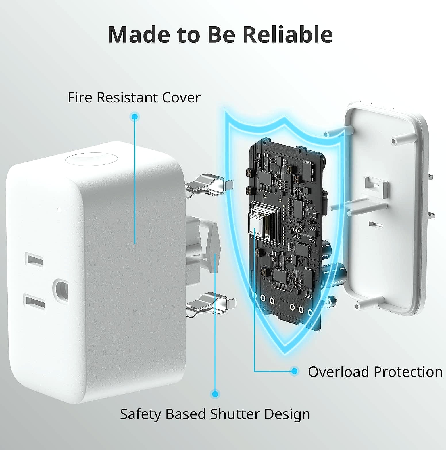 SwitchBot Smart Plug Mini 15A 4-Pack WiFi Remote Control