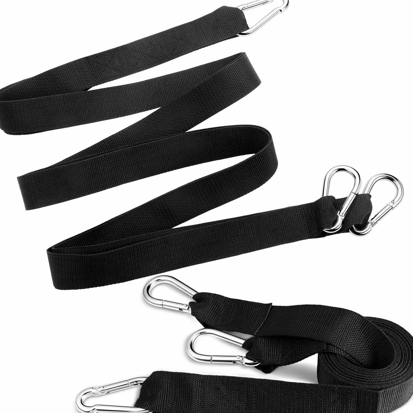 2 Pcs Weighted Sled Harness Nylon Strap Training Equipment Gym Outdoor Exercise