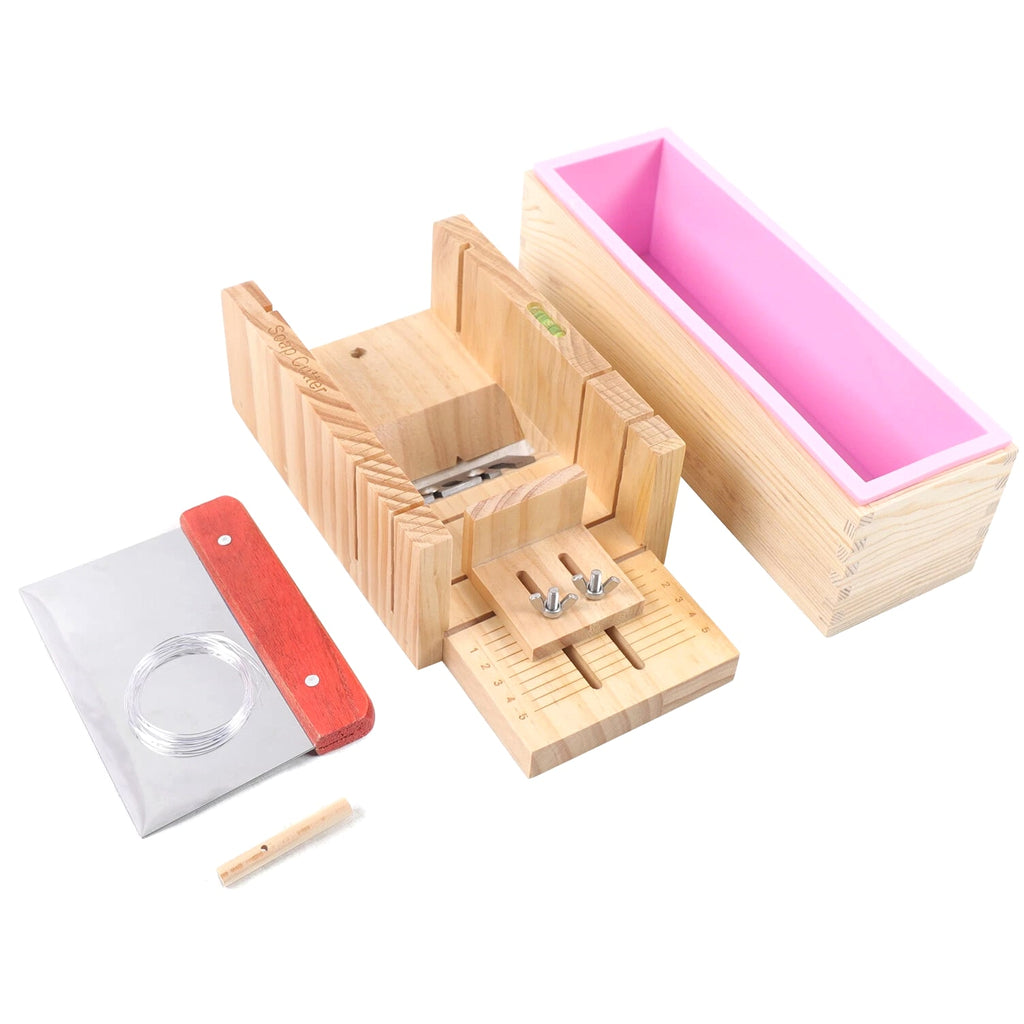 Professional Soap Making Supplies Kit 3 Pcs Set Soap Tools Cakes Mold Handmade DIY