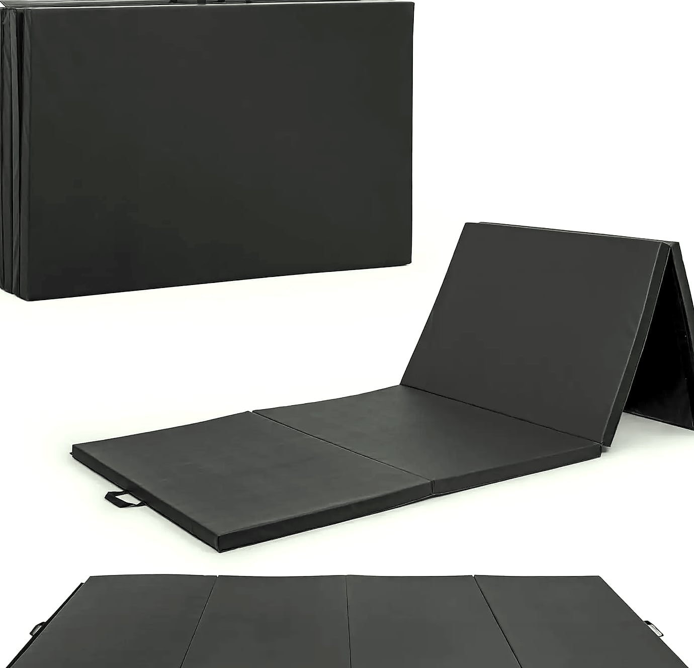 HiMISS Folding Tumbling Mat Four Panel Floor Cushion