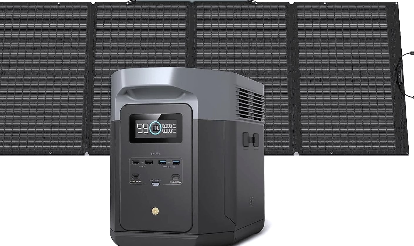 EcoFlow DELTA 2 Max 1900Wh LFP Solar Power Station