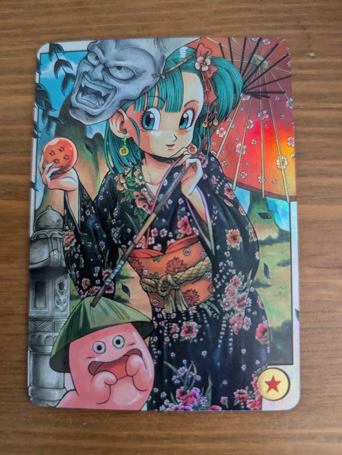 Dragon Ball Z Girls Waifu Doujin Anime Foil Card - Sexy
