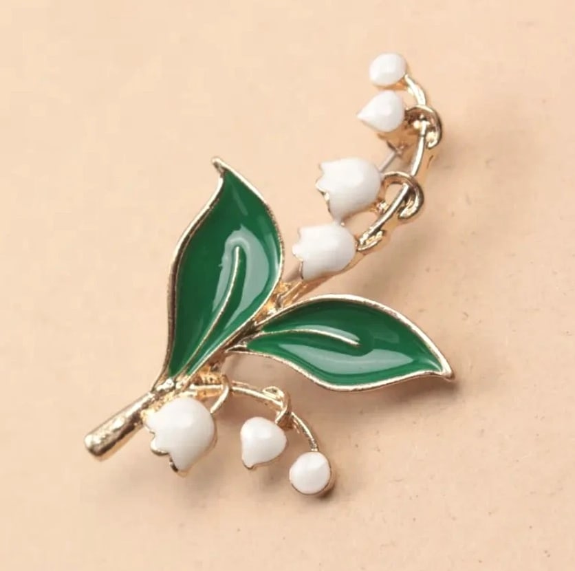 Elegant Plant Flower Brooch Clothing Accessories Fashionable Ladies' Brooches
